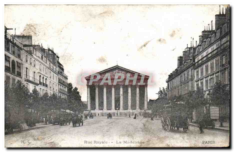 Paris CPA La Madeleine