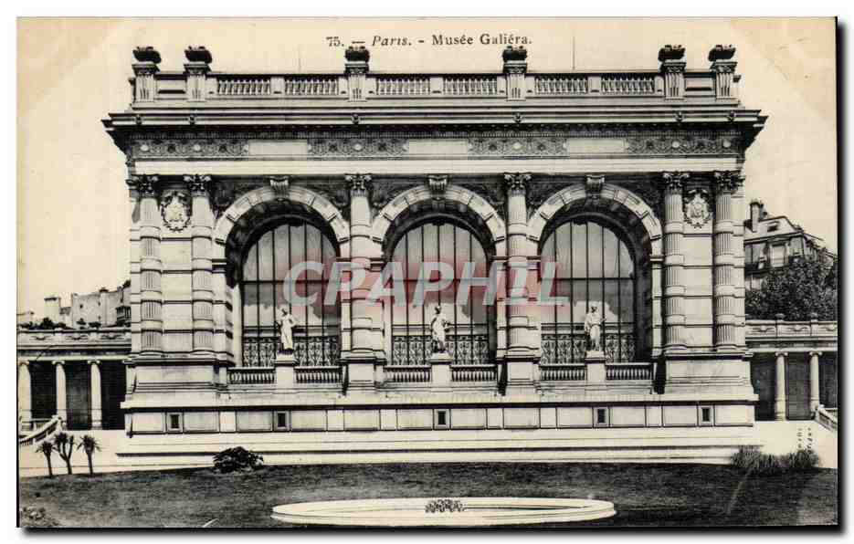 Paris CPA Musee Galliera