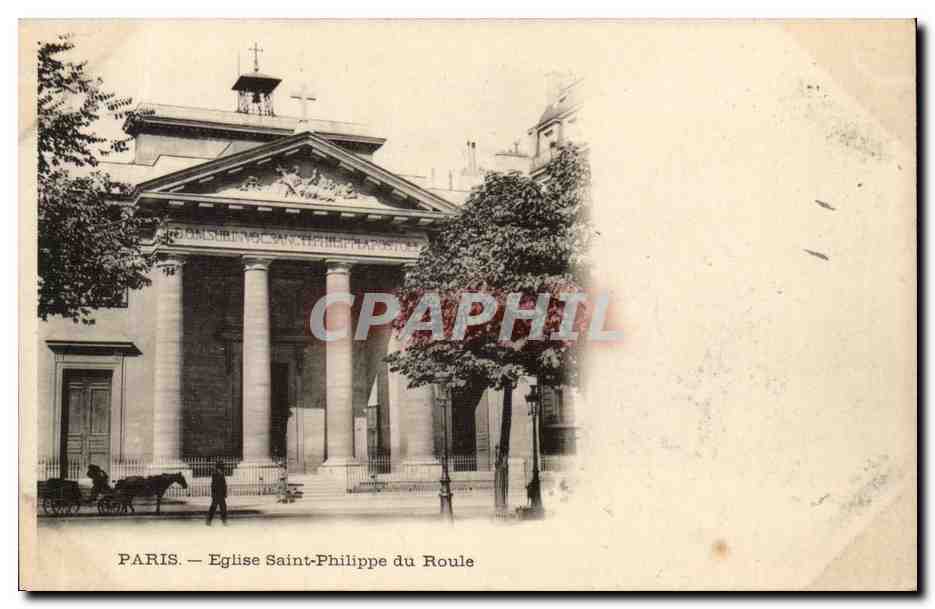 Paris CPA Eglise Saint Philippe du Roule