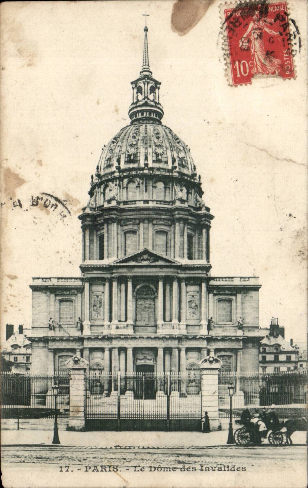 Paris CPA Dome des invalides