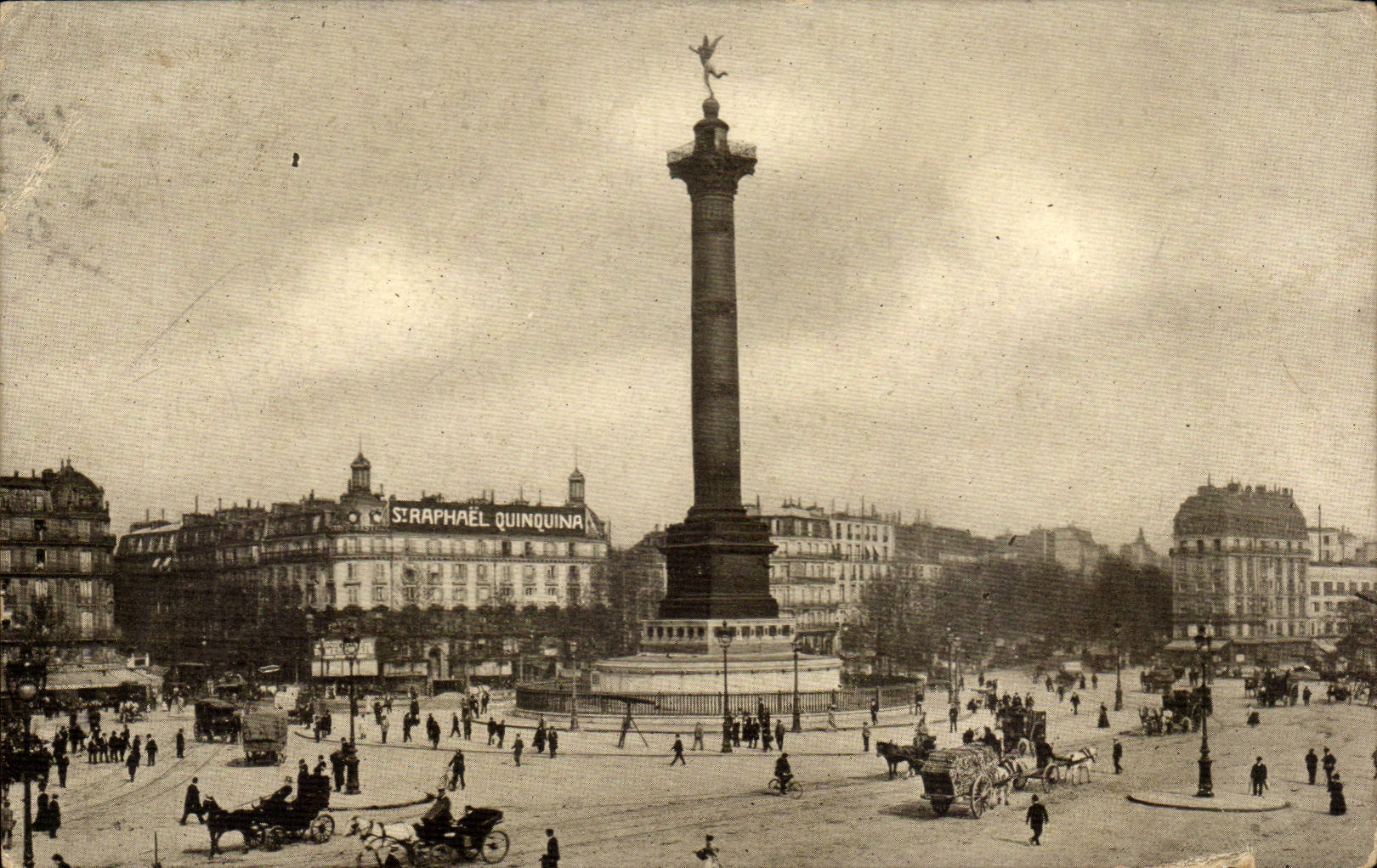 Paris CPA Place de la Bastille