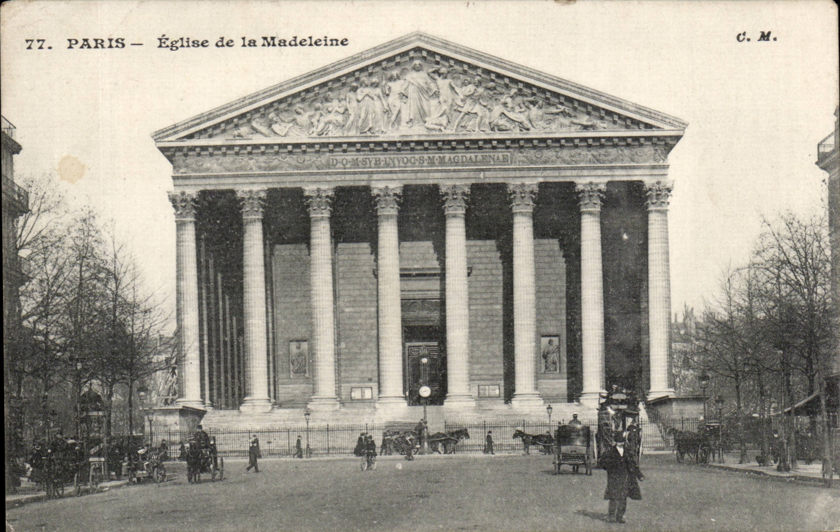 Paris CPA Eglise de la Madeleine