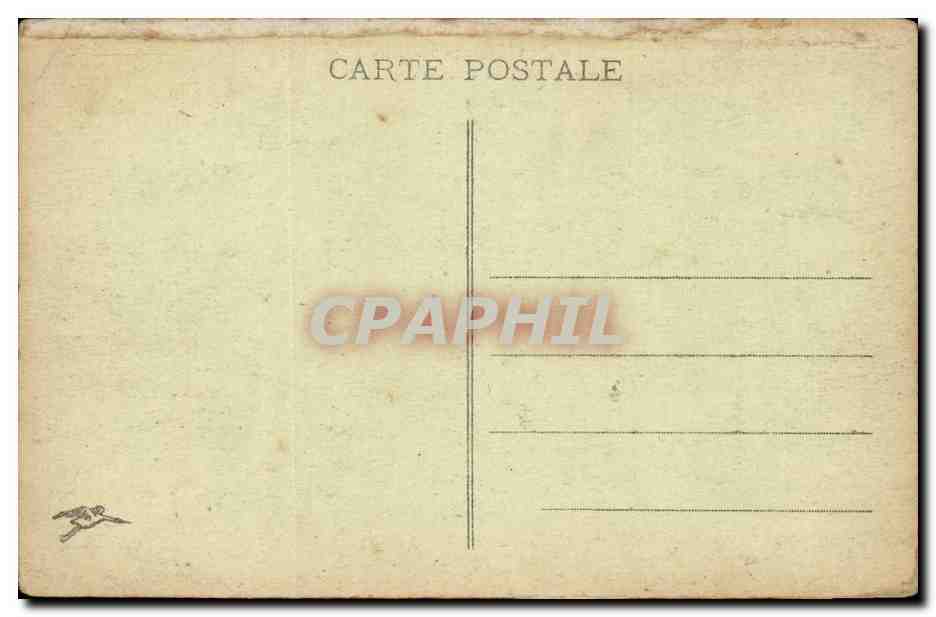 Paris CPA Le Trocadero — Rückseite