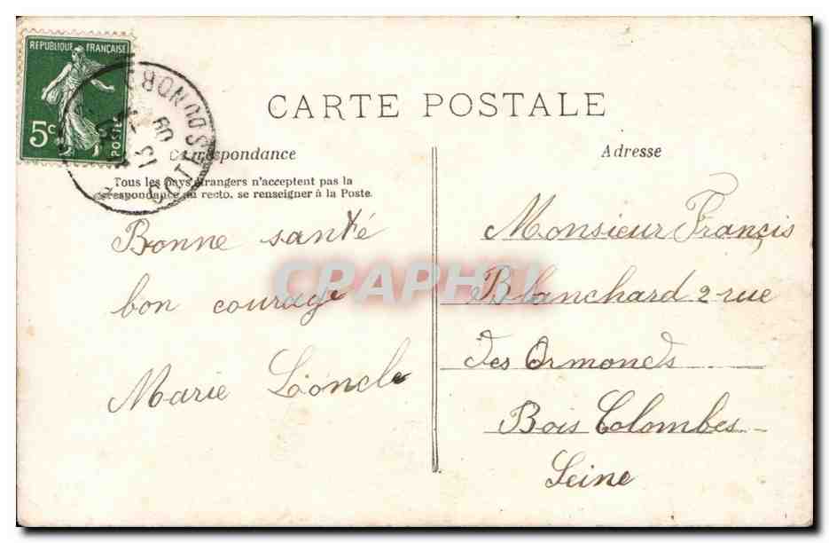 CPA Fantaisie Enfant Joyeux anniversaire — Rückseite