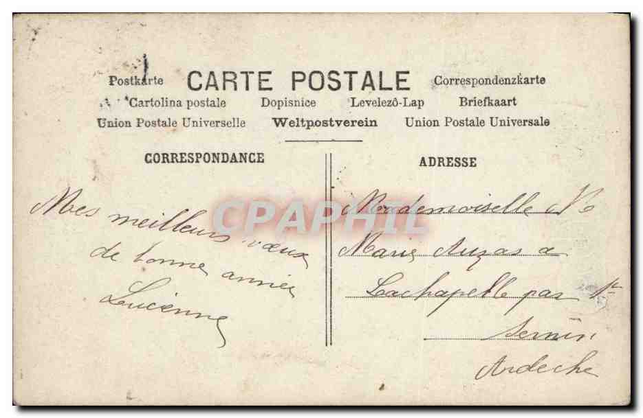 Femme tenant un bouquet de roses — Bonne Année — ORS PARIS n°100 — Reverso