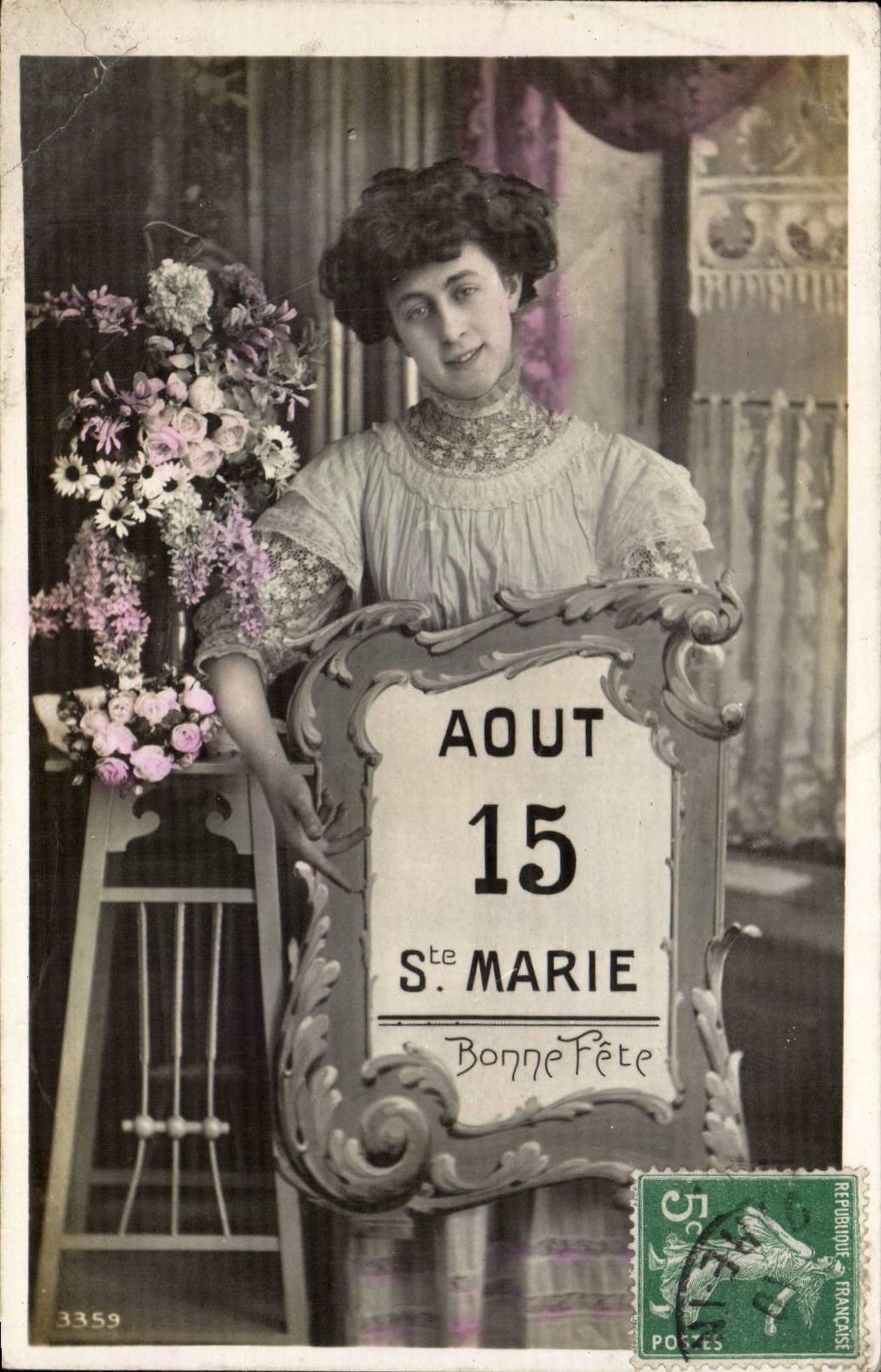 Sainte-Marie — Fête du 15 août — éditeur inconnu, n° 3359