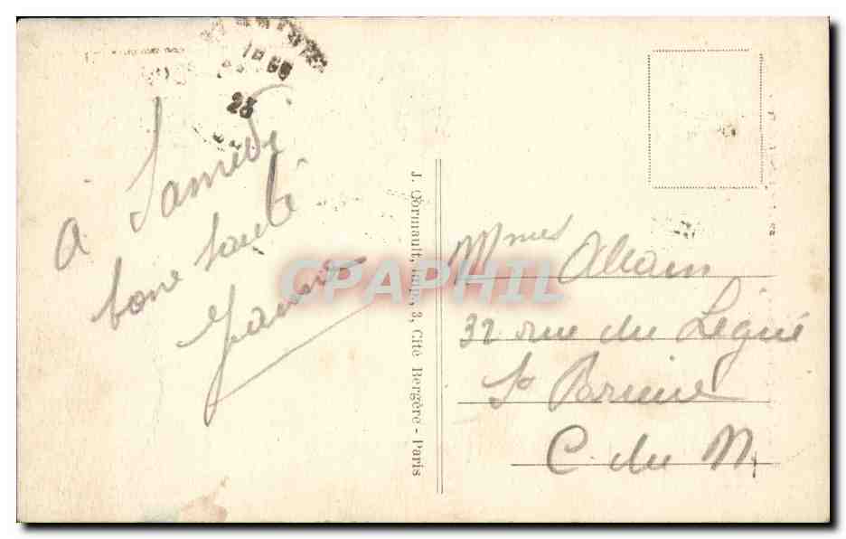 PARIS — La Conciergerie et le Marché aux Fleurs — LIP — Reverso
