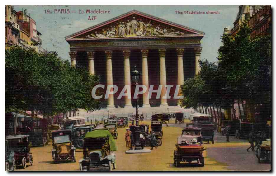 Paris CPA La Madeleine