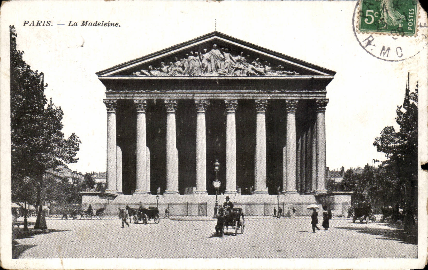 Paris CPA La Madeleine