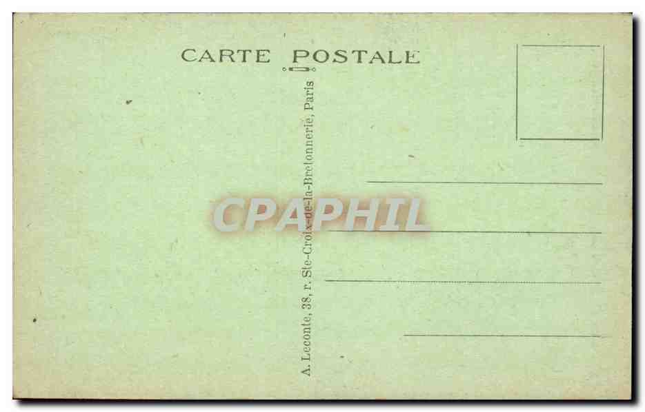 Paris CPA Le Senat — Rückseite