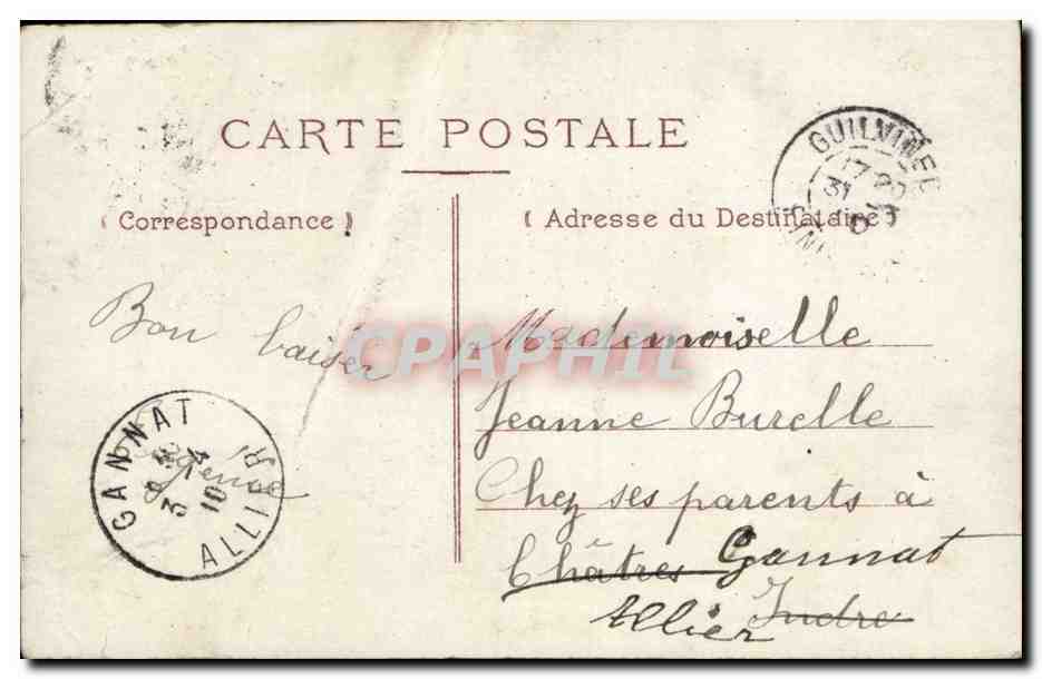 CPA Fantaisie Enfant Amour — Rückseite