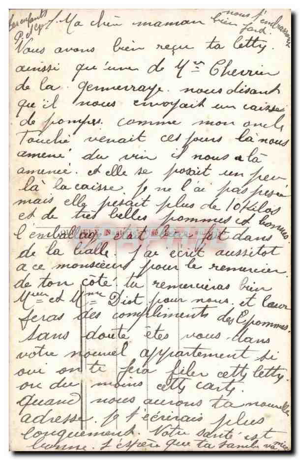 CPA Fantaisie Femme Heureux Noel christmas — Rückseite