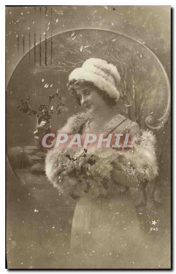CPA Fantaisie Femme