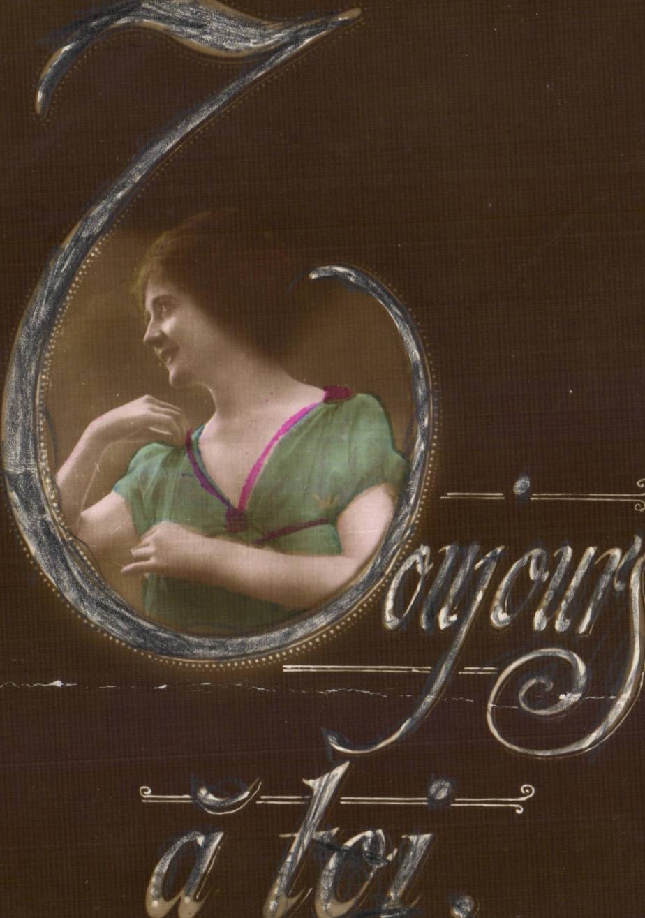 CPA Fantaisie Femme Toujours a toi