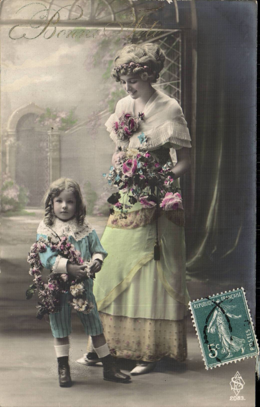 Fête — Bonne Année — Éditeur inconnu, n° de série non visible
