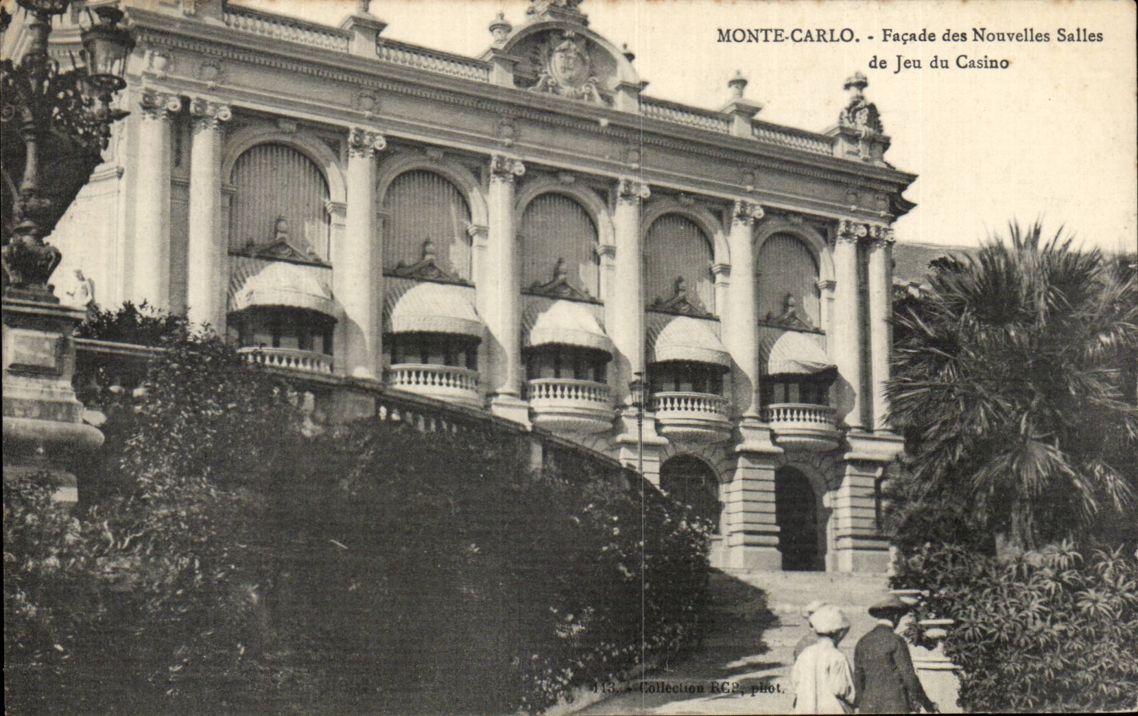 CPA Monaco Monte CArlo FAcade des nouvelles salles de jeu du casino