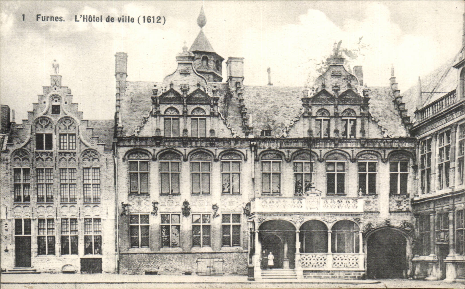 CPA Furnes L'hotel de ville (1612)