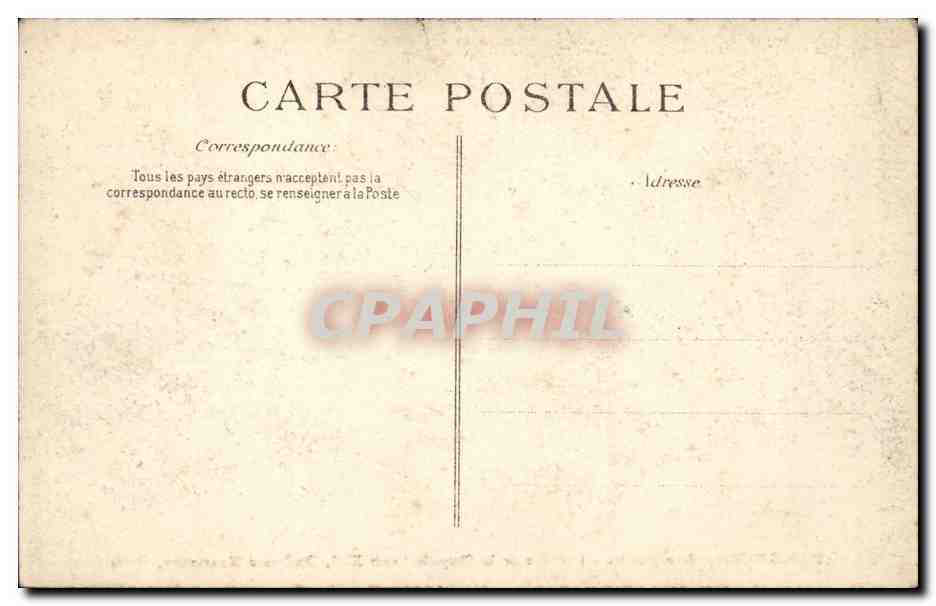 Paris CPA Chapelle expiatoire Interieur de la chapelle Louis XVI Boulevard Haussmann  — Rückseite
