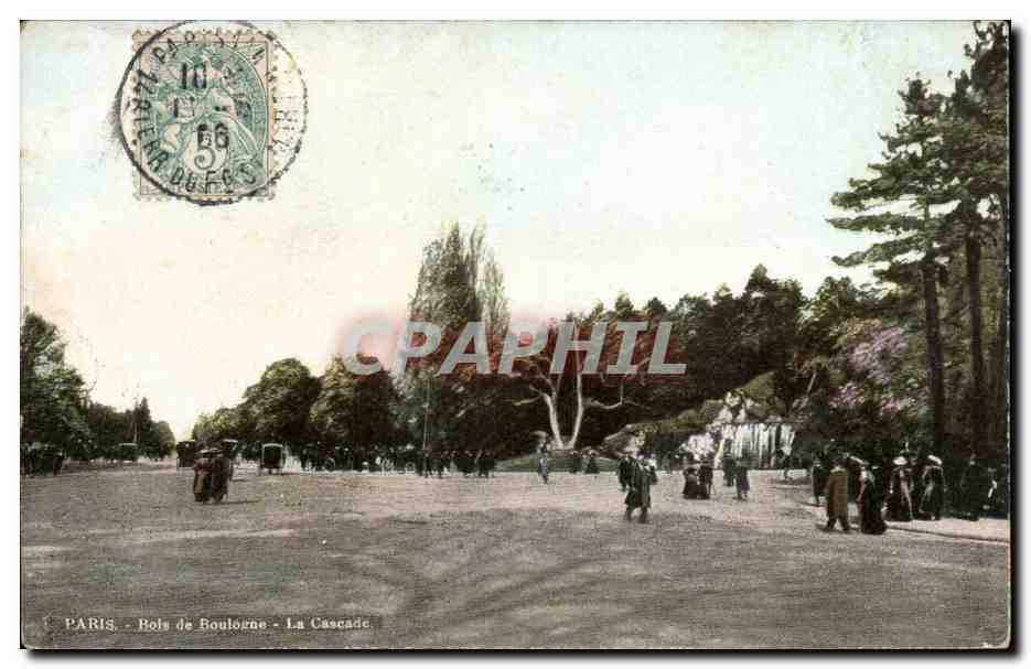 Paris CPA Bois de Boulogne la cascade