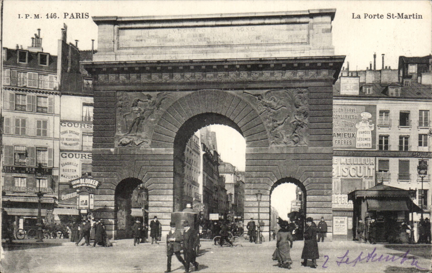 Paris CPA Porte St martin