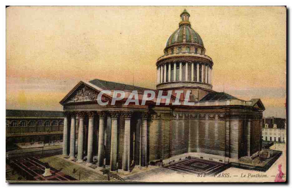 Paris CPA Le Pantheon