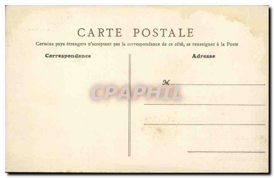 Paris CPA Notre DAme — Rückseite