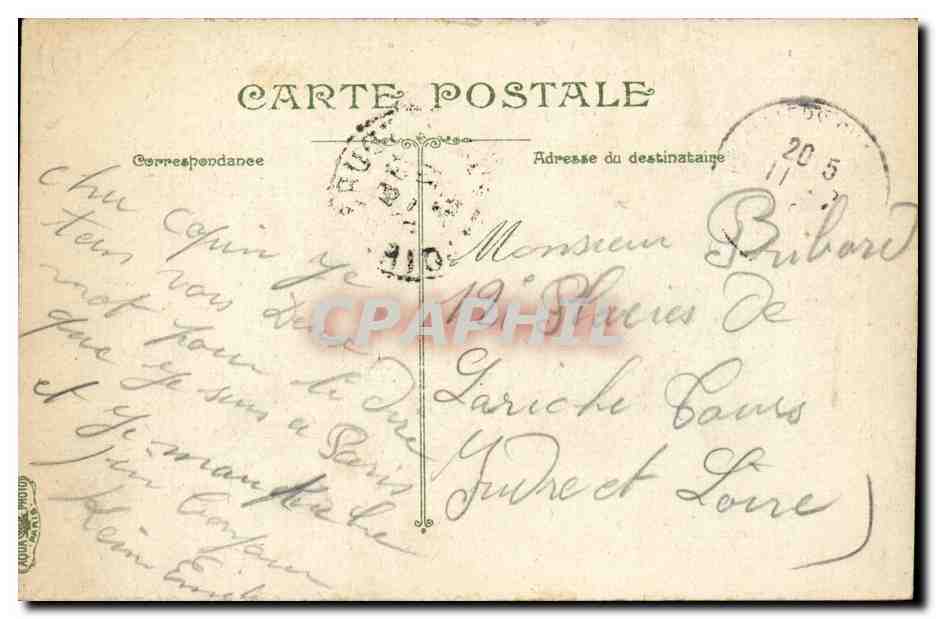 Paris CPA Le moulin rouge ( redmill Pigalle ) — Rückseite