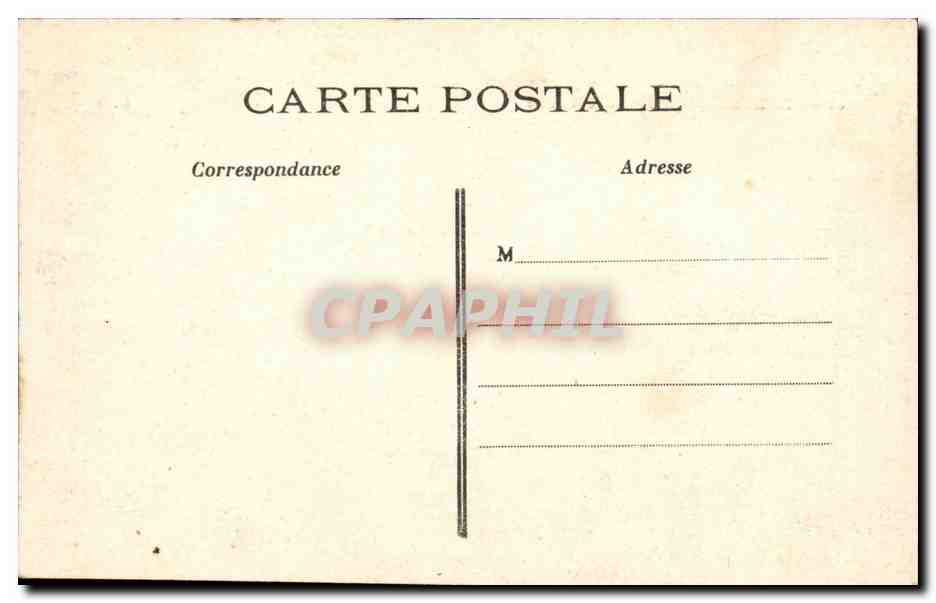Paris CPA Vue generale de la Butte Montmartre et de la basilique du Sacre Coeur — Rückseite