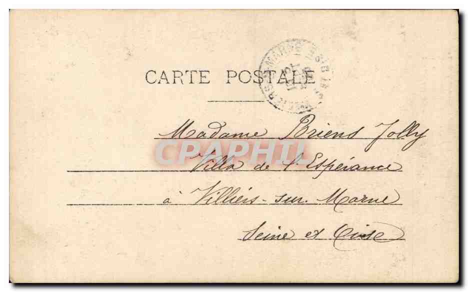 Femme et enfant dans un champ de blé — Été — N. Paris, n°333 — Rückseite