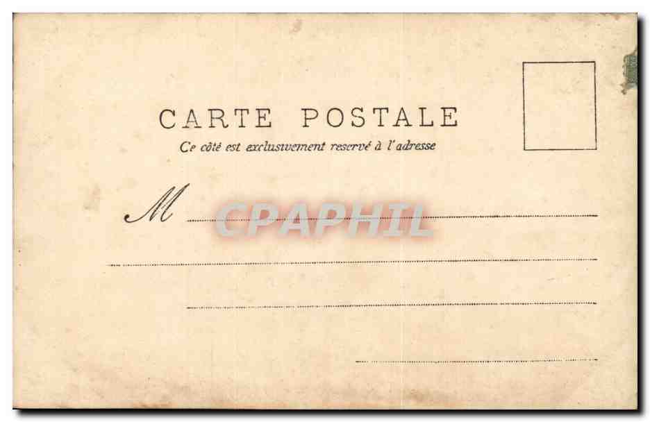 CPA Fantaisie Enfant — Verso