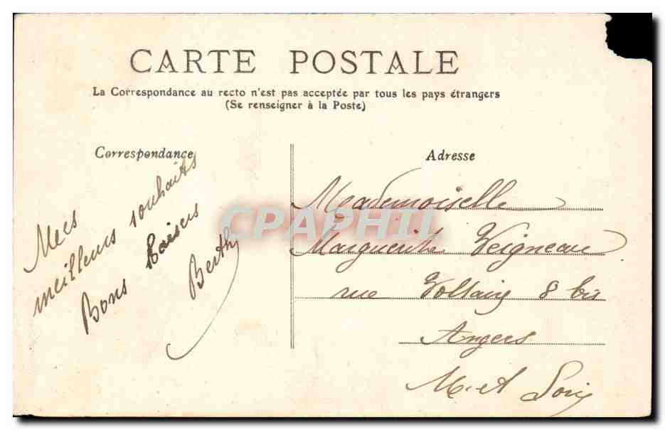 CPA Fantaisie Enfant — Rückseite