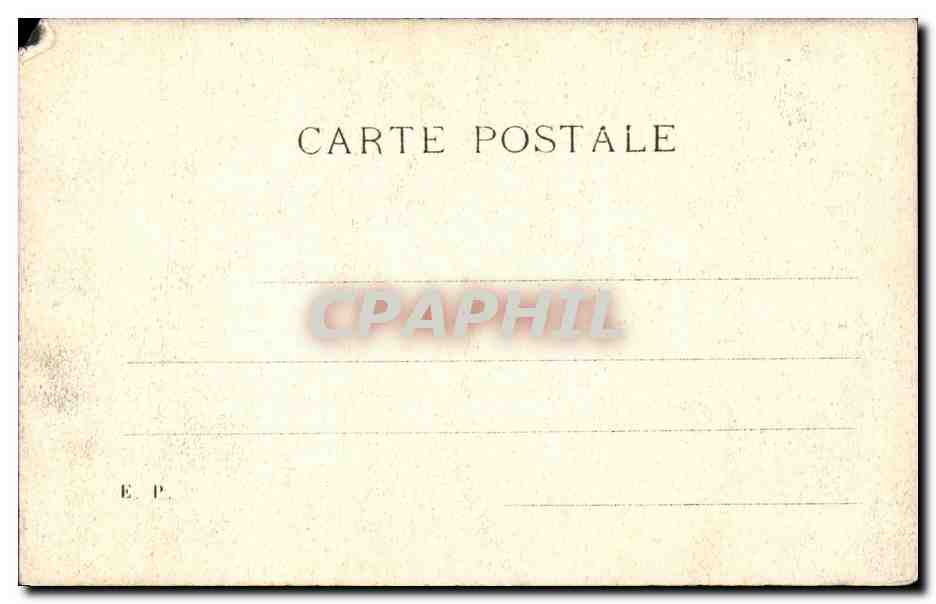 CPA Fantaisie femme — Rückseite