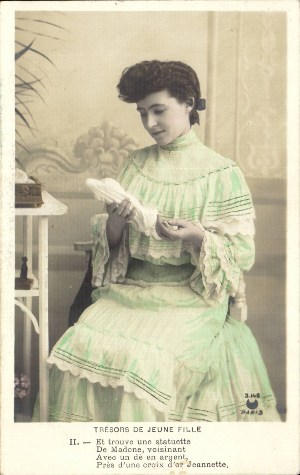 Jeune fille — Trésors de jeune fille — Paris, n° 3.148