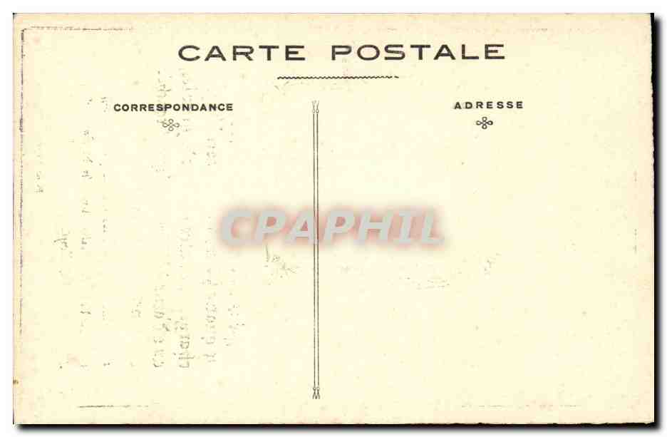 CPA Fantaisie Dissandes de Lavillatte Chien dog armoiries heraldry — Rückseite