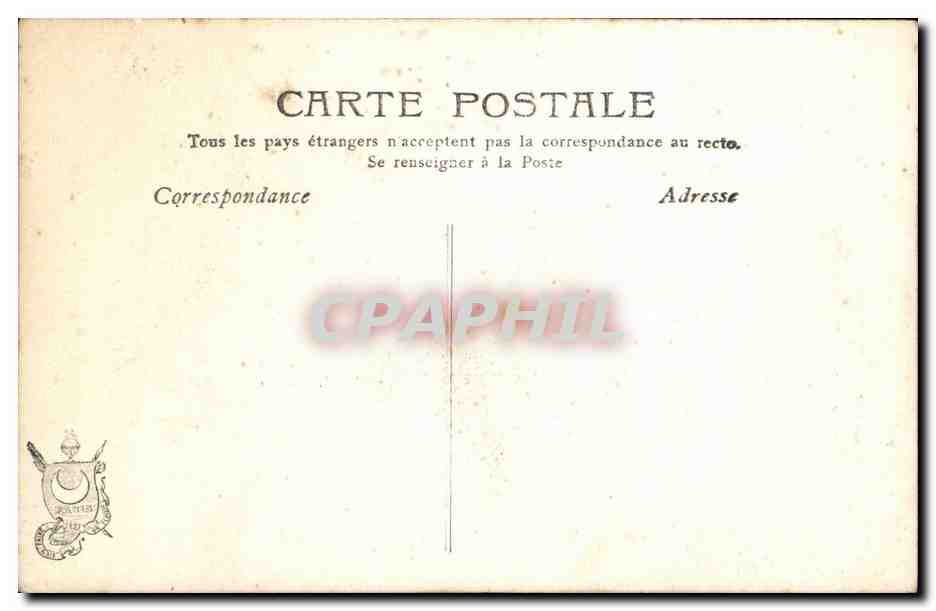 Jeune fille — Trésors de jeune fille — J.V. Paris n°3.142 — Verso