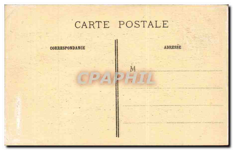 CPA Mort de Saint Francois  — Verso