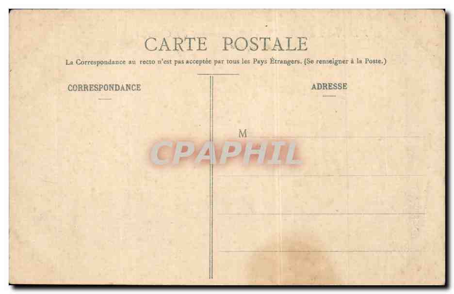 ÉVIAN-LES-BAINS — Établissement du Châtelet — Façade — Verso