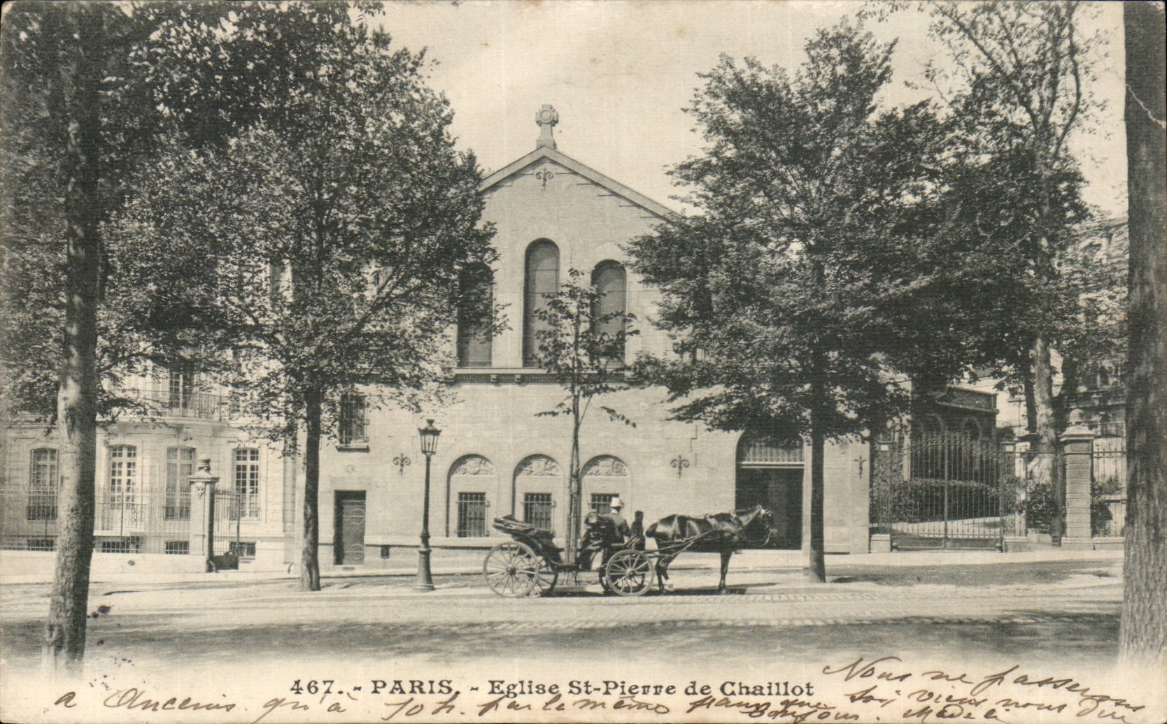 CPA Paris Eglise Saint Pierre de Chaillot