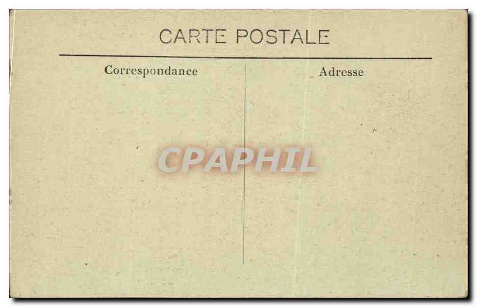 CPA Paris L'eglise de la Madeleine et la rue royale  — Rückseite