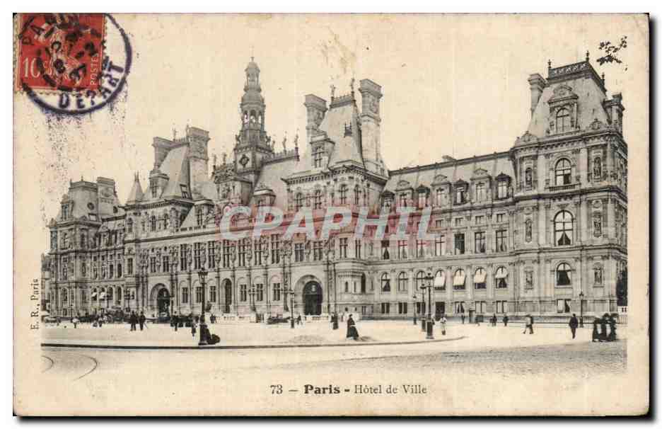 CPA Paris Hotel de ville