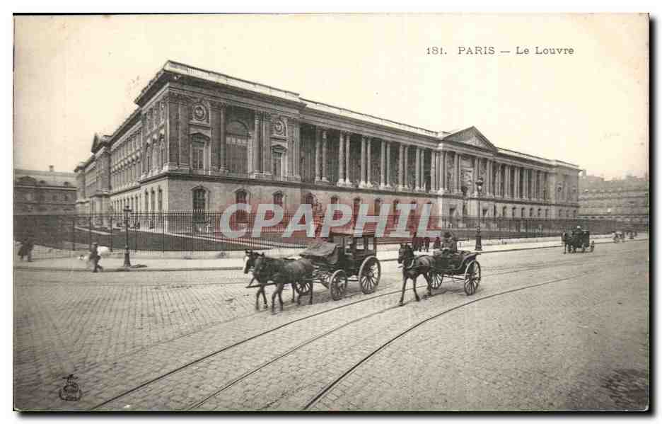 CPA Paris Le louvre