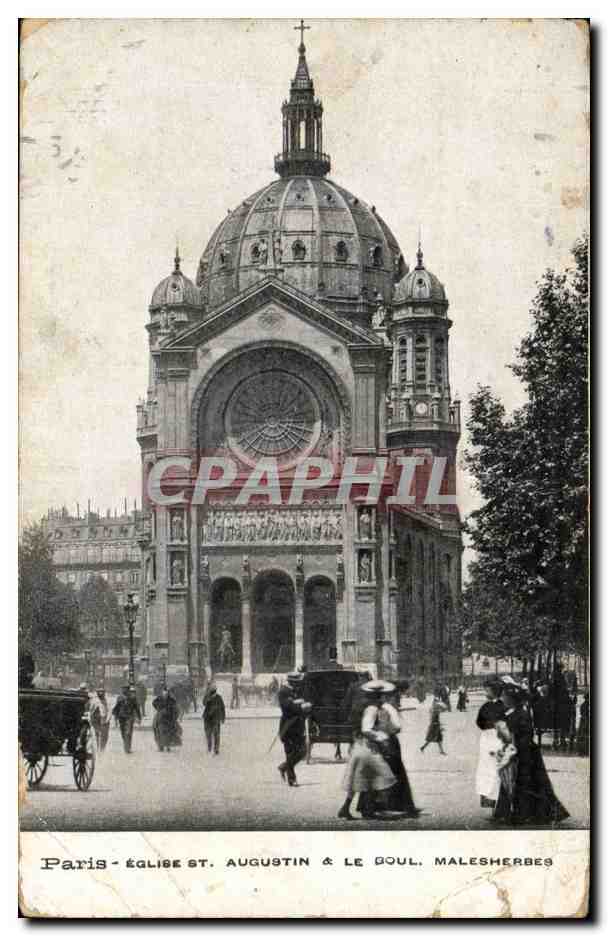 Paris - Église Saint-Augustin & le Goul, Malesherbes