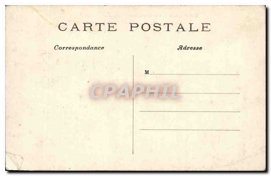 CPA Paris Vue generale de la place de l'etoile — Rückseite
