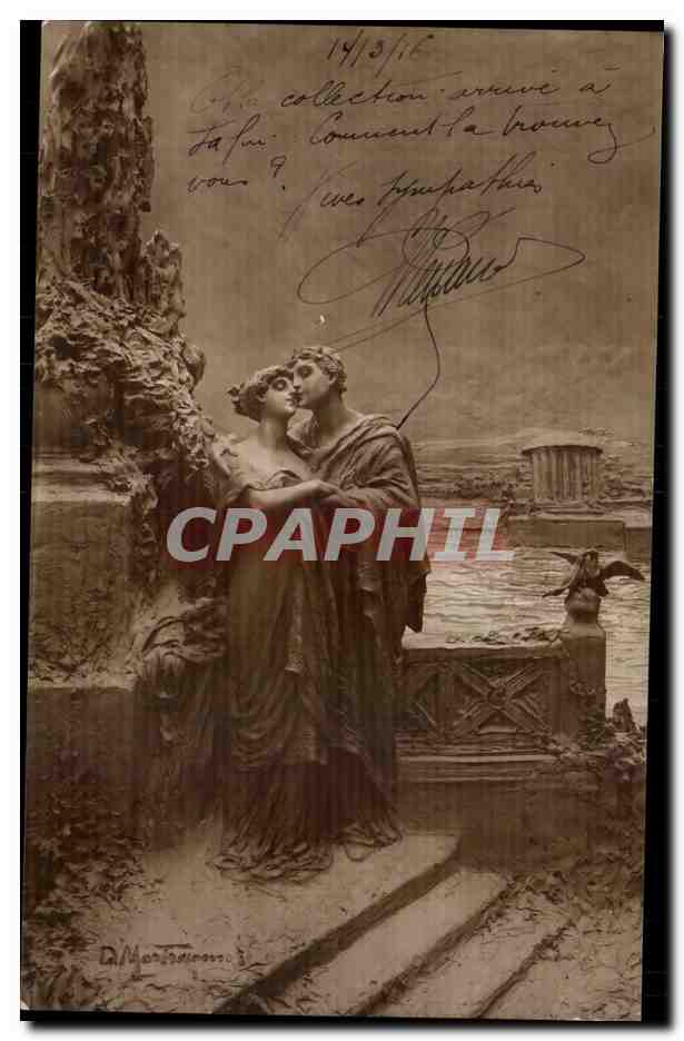 CPA Fantaisie Femme