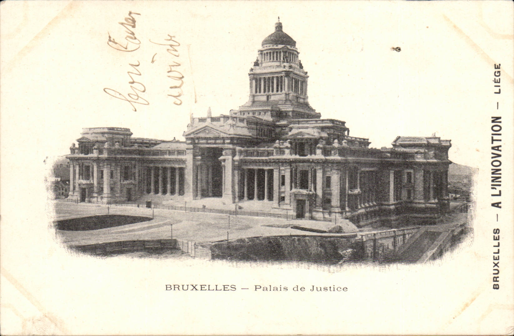 CPA BRuxelles Palais de justice