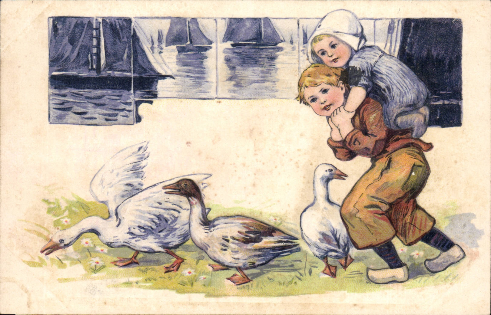 CPA Fantaisie Enfants 