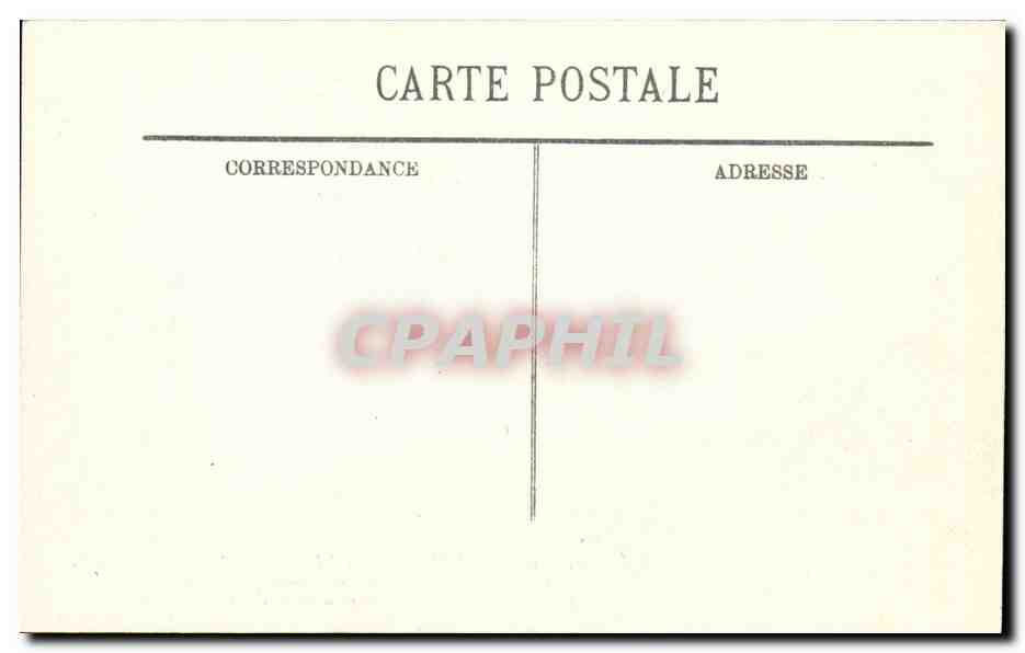 Cathédrale de Reims — bombardée et incendiée par les Allemands — 1914 — Cliché M. Lavergne, Reims — Rückseite