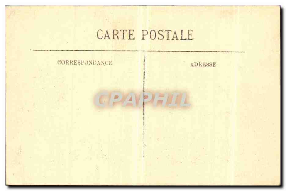 CPA Paris Jardin du luxembourg — Rückseite