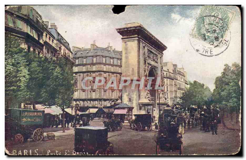 CPA Paris Porte St Denis