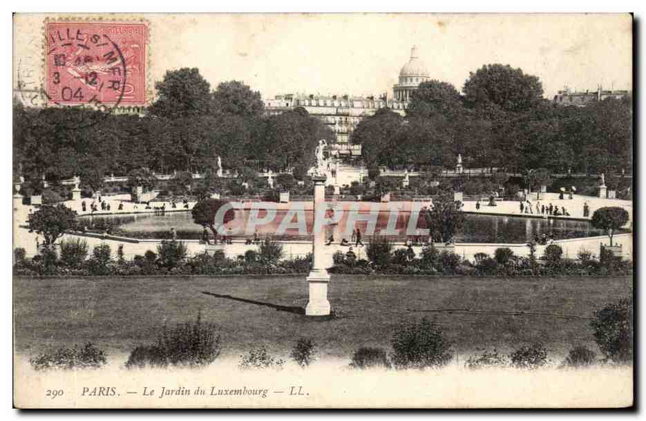 CPA Paris Jardin du Luxembourg